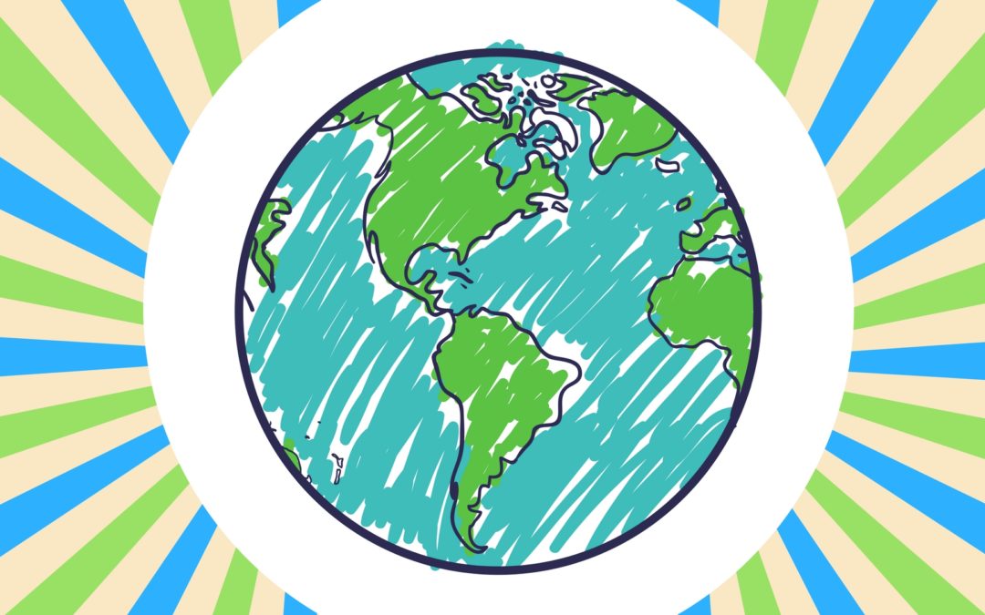 Earth Day graphic for WE Gals Event