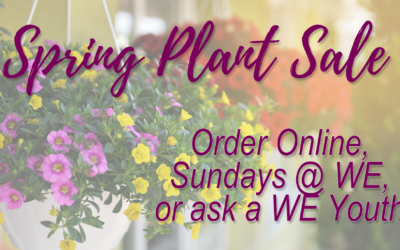 WE Youth Spring Plant Sales