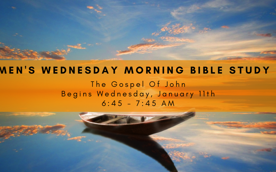Men’s Wednesday Morning Bible Study