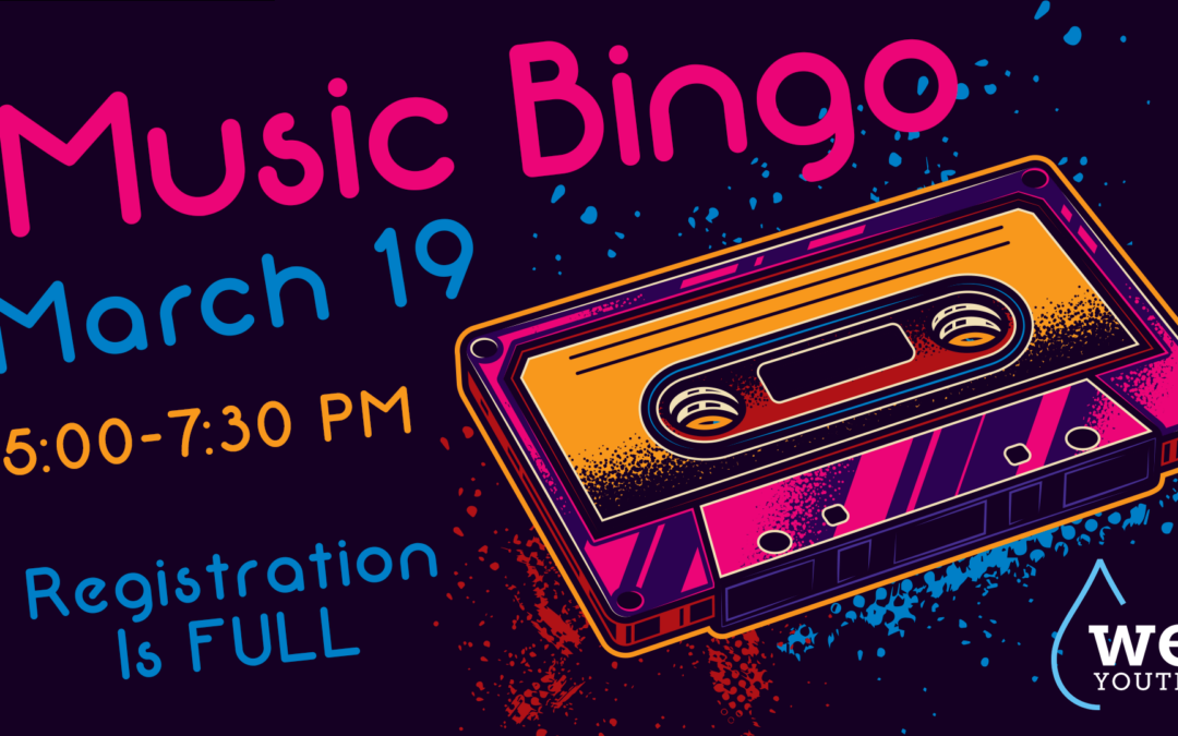 Music Bingo Youth Mission Fundraiser