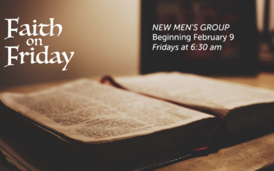 Faith on Friday – Men’s Group